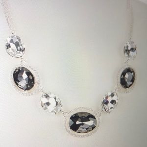 Gemma Layne Oval Pave necklace